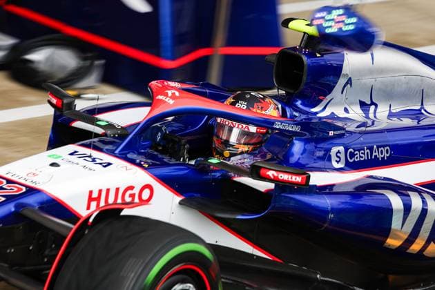 22 Yuki Tsunoda (JPN, Visa Cash App RB Formula One Team), F1 Grand Prix of Great Britain at Silverstone Circuit on July 6, 2024 in Silverstone, Great Britain. (Photo by HOCH ZWEI) Silverstone Great Britain