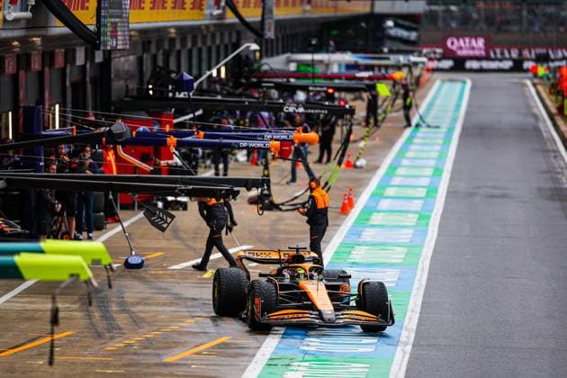 81 Oscar Piastri (AUS, McLaren Formula 1 Team), F1 Grand Prix of Great Britain at Silverstone Circuit on July 6, 2024 in Silverstone, Great Britain. (Photo by HOCH ZWEI) Silverstone Great Britain
