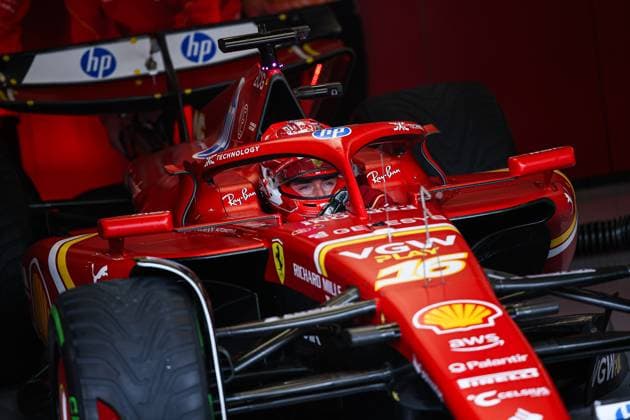 16 Charles Leclerc (MCO, Scuderia Ferrari HP), F1 Grand Prix of Great Britain at Silverstone Circuit on July 6, 2024 in Silverstone, Great Britain. (Photo by HOCH ZWEI) Silverstone Great Britain