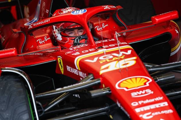 16 Charles Leclerc (MCO, Scuderia Ferrari HP), F1 Grand Prix of Great Britain at Silverstone Circuit on July 6, 2024 in Silverstone, Great Britain. (Photo by HOCH ZWEI) Silverstone Great Britain