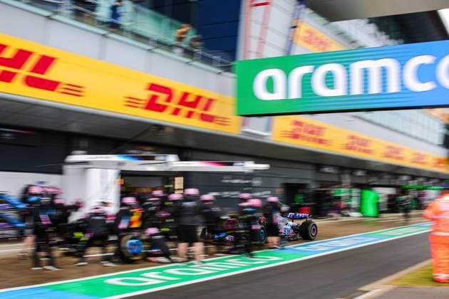 31 Esteban Ocon (FRA, BWT Alpine F1 Team), F1 Grand Prix of Great Britain at Silverstone Circuit on July 6, 2024 in Silverstone, Great Britain. (Photo by HOCH ZWEI) Silverstone Great Britain
