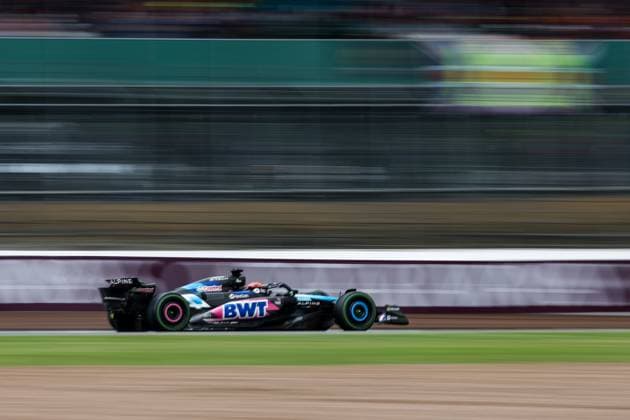 31 Esteban Ocon (FRA, BWT Alpine F1 Team), F1 Grand Prix of Great Britain at Silverstone Circuit on July 6, 2024 in Silverstone, Great Britain. (Photo by HOCH ZWEI) Silverstone Great Britain