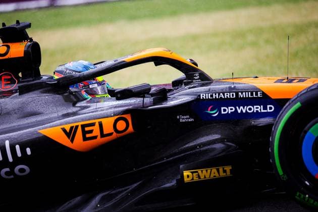 81 Oscar Piastri (AUS, McLaren Formula 1 Team), F1 Grand Prix of Great Britain at Silverstone Circuit on July 6, 2024 in Silverstone, Great Britain. (Photo by HOCH ZWEI) Silverstone Great Britain