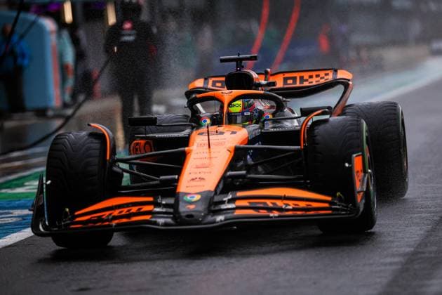 81 Oscar Piastri (AUS, McLaren Formula 1 Team), F1 Grand Prix of Great Britain at Silverstone Circuit on July 6, 2024 in Silverstone, Great Britain. (Photo by HOCH ZWEI) Silverstone Great Britain