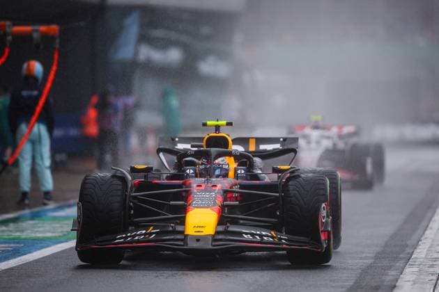 11 Sergio Perez (MEX, Oracle Red Bull Racing), F1 Grand Prix of Great Britain at Silverstone Circuit on July 6, 2024 in Silverstone, Great Britain. (Photo by HOCH ZWEI) Silverstone Great Britain