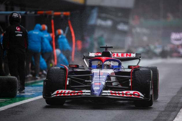 3 Daniel Ricciardo (AUS, Visa Cash App RB Formula One Team), F1 Grand Prix of Great Britain at Silverstone Circuit on July 6, 2024 in Silverstone, Great Britain. (Photo by HOCH ZWEI) Silverstone Great Britain