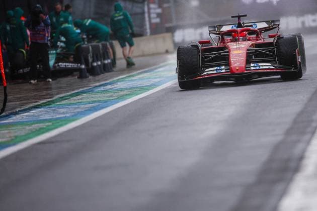 16 Charles Leclerc (MCO, Scuderia Ferrari HP), F1 Grand Prix of Great Britain at Silverstone Circuit on July 6, 2024 in Silverstone, Great Britain. (Photo by HOCH ZWEI) Silverstone Great Britain