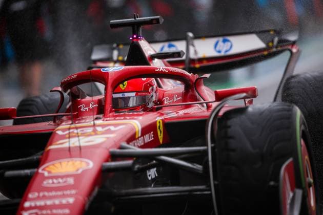 16 Charles Leclerc (MCO, Scuderia Ferrari HP), F1 Grand Prix of Great Britain at Silverstone Circuit on July 6, 2024 in Silverstone, Great Britain. (Photo by HOCH ZWEI) Silverstone Great Britain