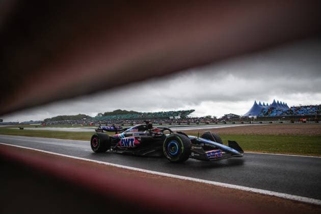 31 Esteban Ocon (FRA, BWT Alpine F1 Team), F1 Grand Prix of Great Britain at Silverstone Circuit on July 6, 2024 in Silverstone, Great Britain. (Photo by HOCH ZWEI) Silverstone Great Britain