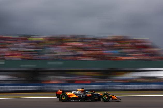 81 Oscar Piastri (AUS, McLaren Formula 1 Team), F1 Grand Prix of Great Britain at Silverstone Circuit on July 6, 2024 in Silverstone, Great Britain. (Photo by HOCH ZWEI) Silverstone Great Britain