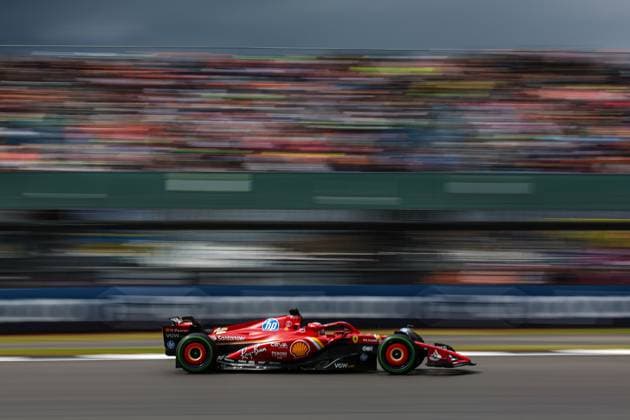 16 Charles Leclerc (MCO, Scuderia Ferrari HP), F1 Grand Prix of Great Britain at Silverstone Circuit on July 6, 2024 in Silverstone, Great Britain. (Photo by HOCH ZWEI) Silverstone Great Britain