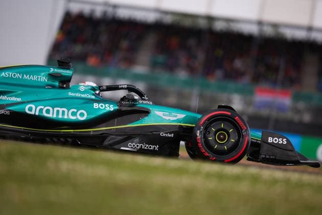 18 Lance Stroll (CAN, Aston Martin Aramco F1 Team), F1 Grand Prix of Great Britain at Silverstone Circuit on July 6, 2024 in Silverstone, Great Britain. (Photo by HOCH ZWEI) Silverstone Great Britain
