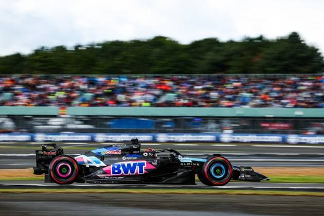 31 Esteban Ocon (FRA, BWT Alpine F1 Team), F1 Grand Prix of Great Britain at Silverstone Circuit on July 6, 2024 in Silverstone, Great Britain. (Photo by HOCH ZWEI) Silverstone Great Britain
