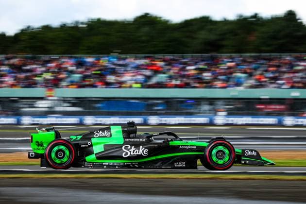 77 Valtteri Bottas (FIN, Stake F1 Team Kick Sauber), F1 Grand Prix of Great Britain at Silverstone Circuit on July 6, 2024 in Silverstone, Great Britain. (Photo by HOCH ZWEI) Silverstone Great Britain