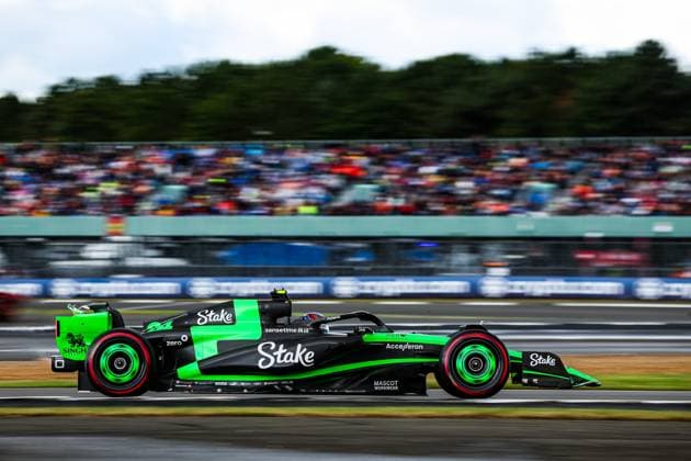 24 Guanyu Zhou (CHN, Stake F1 Team Kick Sauber), F1 Grand Prix of Great Britain at Silverstone Circuit on July 6, 2024 in Silverstone, Great Britain. (Photo by HOCH ZWEI) Silverstone Great Britain