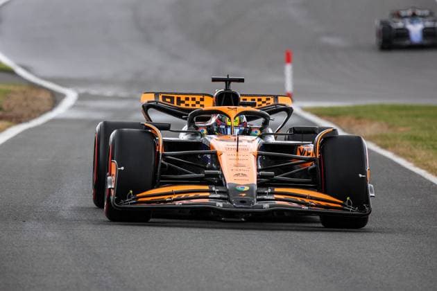 81 Oscar Piastri (AUS, McLaren Formula 1 Team), F1 Grand Prix of Great Britain at Silverstone Circuit on July 6, 2024 in Silverstone, Great Britain. (Photo by HOCH ZWEI) Silverstone Great Britain