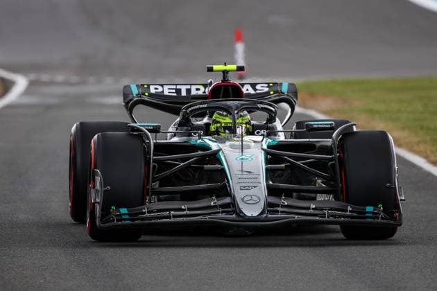 44 Lewis Hamilton (GBR, Mercedes-AMG Petronas F1 Team), F1 Grand Prix of Great Britain at Silverstone Circuit on July 6, 2024 in Silverstone, Great Britain. (Photo by HOCH ZWEI) Silverstone Great Britain
