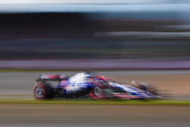 3 Daniel Ricciardo (AUS, Visa Cash App RB Formula One Team), F1 Grand Prix of Great Britain at Silverstone Circuit on July 6, 2024 in Silverstone, Great Britain. (Photo by HOCH ZWEI) Silverstone Great Britain