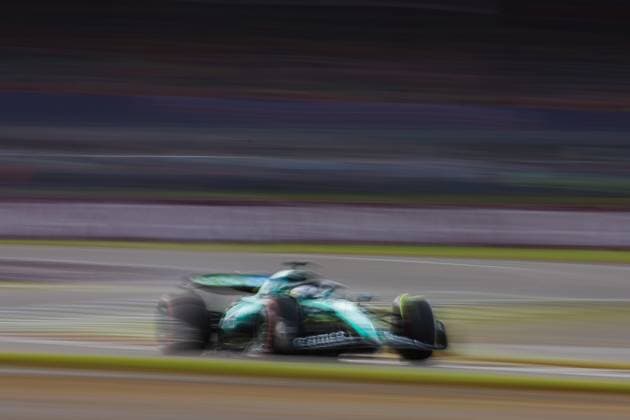 18 Lance Stroll (CAN, Aston Martin Aramco F1 Team), F1 Grand Prix of Great Britain at Silverstone Circuit on July 6, 2024 in Silverstone, Great Britain. (Photo by HOCH ZWEI) Silverstone Great Britain