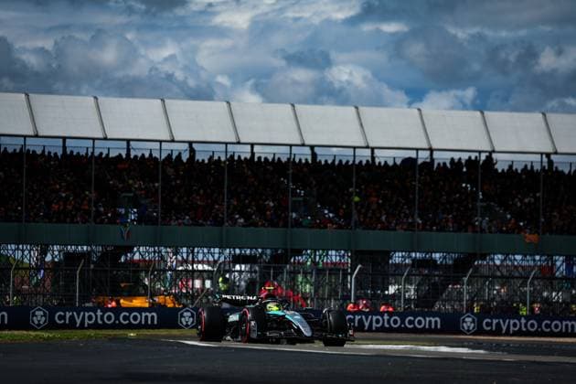 44 Lewis Hamilton (GBR, Mercedes-AMG Petronas F1 Team), F1 Grand Prix of Great Britain at Silverstone Circuit on July 6, 2024 in Silverstone, Great Britain. (Photo by HOCH ZWEI) Silverstone Great Britain