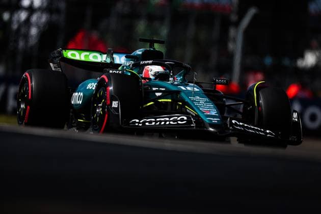 18 Lance Stroll (CAN, Aston Martin Aramco F1 Team), F1 Grand Prix of Great Britain at Silverstone Circuit on July 6, 2024 in Silverstone, Great Britain. (Photo by HOCH ZWEI) Silverstone Great Britain