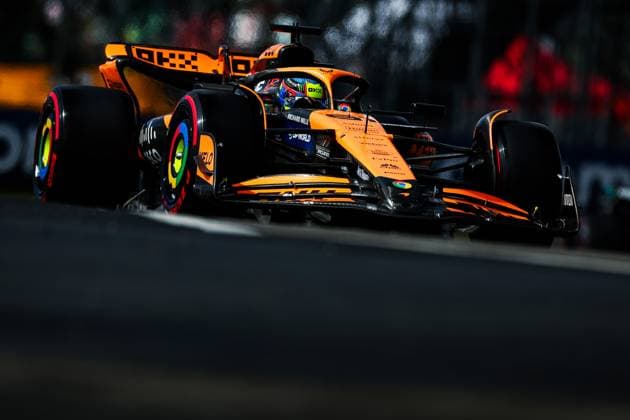 81 Oscar Piastri (AUS, McLaren Formula 1 Team), F1 Grand Prix of Great Britain at Silverstone Circuit on July 6, 2024 in Silverstone, Great Britain. (Photo by HOCH ZWEI) Silverstone Great Britain