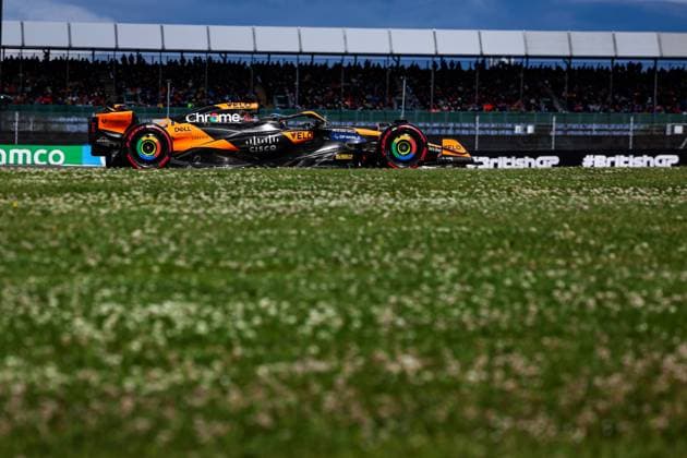 81 Oscar Piastri (AUS, McLaren Formula 1 Team), F1 Grand Prix of Great Britain at Silverstone Circuit on July 6, 2024 in Silverstone, Great Britain. (Photo by HOCH ZWEI) Silverstone Great Britain