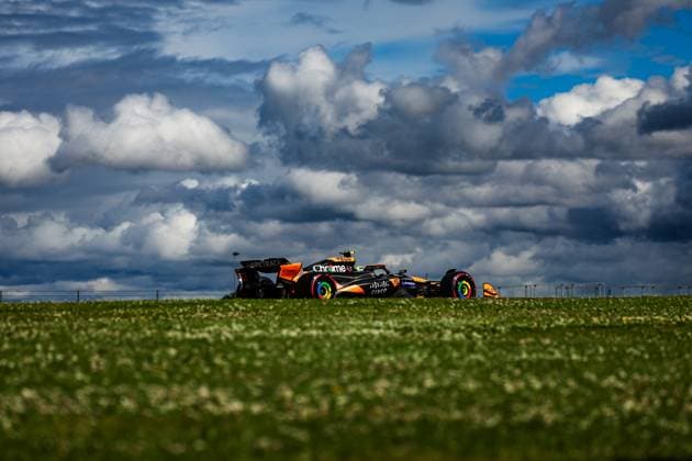4 Lando Norris (GBR, McLaren Formula 1 Team), F1 Grand Prix of Great Britain at Silverstone Circuit on July 6, 2024 in Silverstone, Great Britain. (Photo by HOCH ZWEI) Silverstone Great Britain