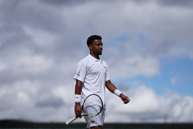 Arthur Fils (Fra) TENNIS : Wimbledon 2024 - 06 07 2024 AntoineCouvercelle Panoramic 