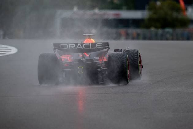 SILVERSTONE, UNITED KINGDOM: Max Verstappen, racing for the Red Bull Racing team during the 2024 Formula 1 British Grand Prix at the Silverstone Circuit in Silverstone, United Kingdom