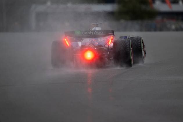 SILVERSTONE, UNITED KINGDOM: Daniel Ricciardo, racing for the Racing Bulls team during the 2024 Formula 1 British Grand Prix at the Silverstone Circuit in Silverstone, United Kingdom