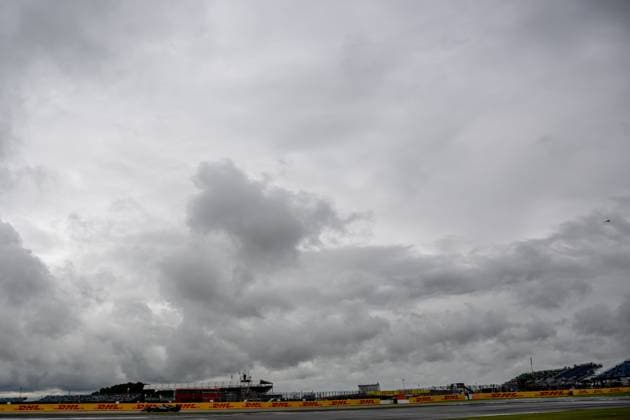 SILVERSTONE, UNITED KINGDOM: Lewis Hamilton, racing for the Mercedes F1 team during the 2024 Formula 1 British Grand Prix at the Silverstone Circuit in Silverstone, United Kingdom