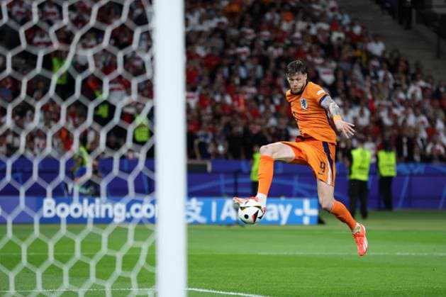 BERLIN 06.07.2024 MECZ 1 4 FINALU CWIERCFINAL MISTRZOSTW EUROPY 2024: HOLANDIA - TURCJA 2:1 --- QUARTERFINAL UEFA EURO, EM, Europameisterschaft,Fussball 2024 MATCH: THE NETHERLANDS - TURKEY 2:1 WOUT WEGHORST FOT. PIOTR KUCZA FOTOPYK NEWSPIX.PL --- Newspix.pl  240706PYK1057