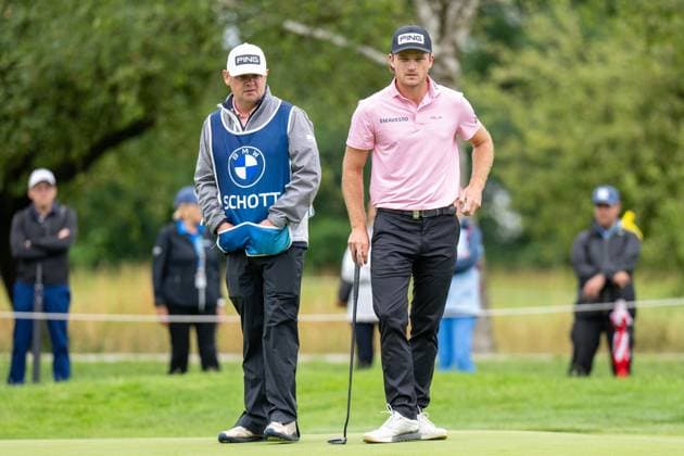 Freddy Schott auf dem Green, BMW International Open 2024, Golf, 07.07.2024 Muenchen Bayern Deutschland