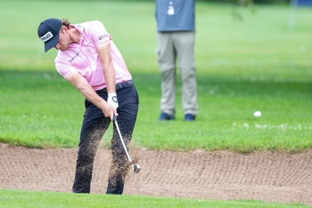 Freddy Schott im Bunker, BMW International Open 2024, Golf, 07.07.2024 Muenchen Bayern Deutschland
