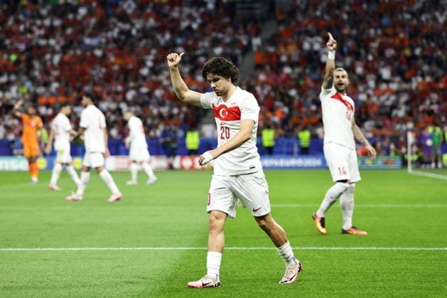 Netherlands v Turkiye: Quarter-Final - UEFA EURO, EM, Europameisterschaft,Fussball 2024 The Netherlands and Turkey are playing during the UEFA Euro 2024 quarter-final football match at Olympiastadion Stadium in Berlin, Germany, on July 3, 2024. Berlin Germany  Copyright: xIbrahimxEzzatx originalFilename:ezzat-notitle240706_npusW.jpg