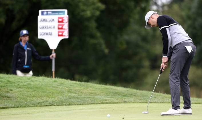 GOLF - BMW International Open 2024 MUNICH,GERMANY,07.JUL.24 - GOLF - DP World Tour, BMW International Open, GC Eichenried. Image shows Matthias Schwab (AUT).  GEPAxpictures xThomasxBachun