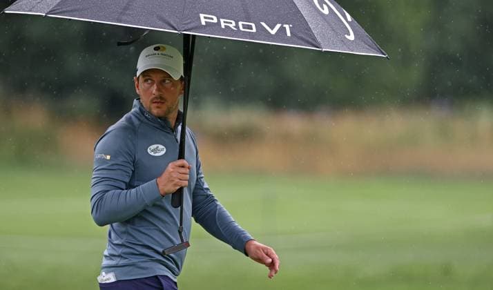 GOLF - BMW International Open 2024 MUNICH,GERMANY,07.JUL.24 - GOLF - DP World Tour, BMW International Open, GC Eichenried. Image shows Lukas Nemecz (AUT).  GEPAxpictures xThomasxBachun