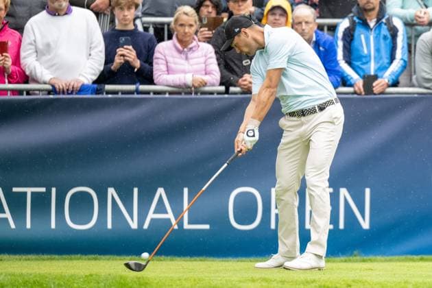 Martin Kaymer beim Abschlag, BMW International Open 2024, Golf, 07.07.2024 Muenchen Bayern Deutschland