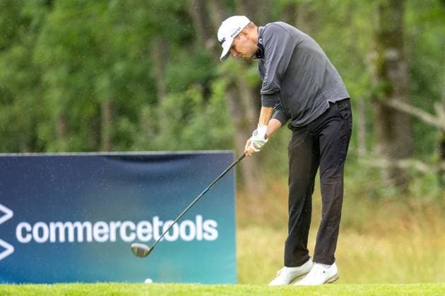 Jeremy Paul beim Abschlag, BMW International Open 2024, Golf, 07.07.2024 Muenchen Bayern Deutschland
