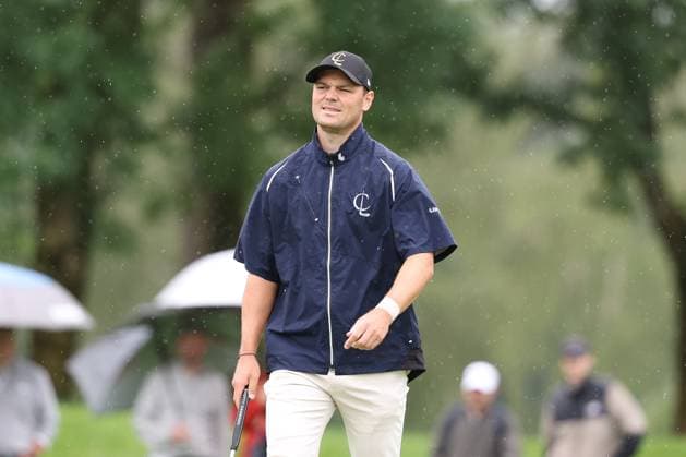 Martin Kaymer (GER) beim Putten, BMW International Open 2024, Golf, DP World Tour, Herren, Finale, 07.07.2024 Moosinning Bayern Deutschland