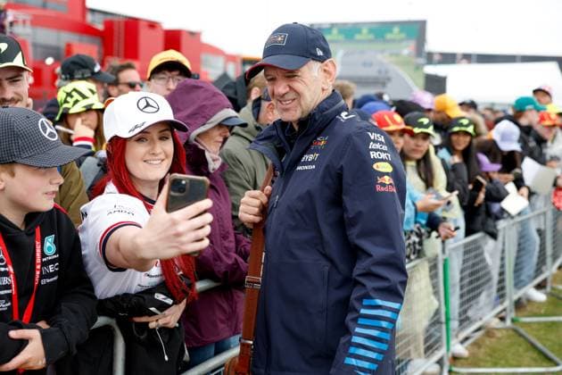 Adrian Newey (GBR, Oracle Red Bull Racing), F1 Grand Prix of Great Britain at Silverstone Circuit on July 7, 2024 in Silverstone, Great Britain. (Photo by HOCH ZWEI) Silverstone Great Britain