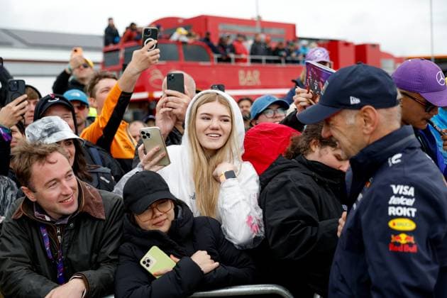 Adrian Newey (GBR, Oracle Red Bull Racing), F1 Grand Prix of Great Britain at Silverstone Circuit on July 7, 2024 in Silverstone, Great Britain. (Photo by HOCH ZWEI) Silverstone Great Britain