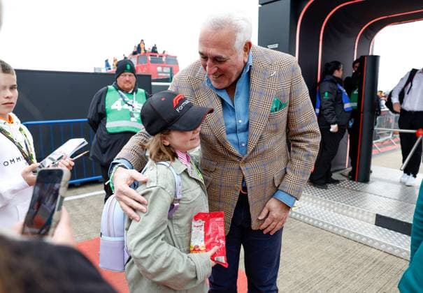 Lawrence Stroll (CAN, Aston Martin Aramco F1 Team), F1 Grand Prix of Great Britain at Silverstone Circuit on July 7, 2024 in Silverstone, Great Britain. (Photo by HOCH ZWEI) Silverstone Great Britain