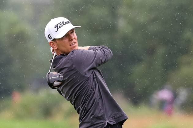 Jeremy Paul (GER), auf dem Fairway, BMW International Open 2024, Golf, DP World Tour, Herren, Finale, 07.07.2024 Moosinning Bayern Deutschland