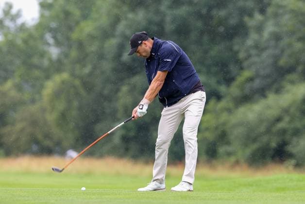 Martin Kaymer (GER) auf dem Fairway, BMW International Open 2024, Golf, DP World Tour, Herren, Finale, 07.07.2024 Moosinning Bayern Deutschland