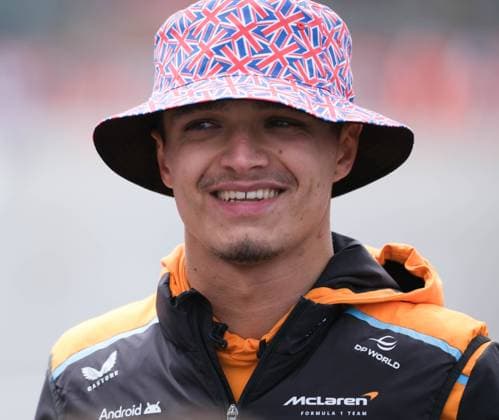 7th July 2024; Silverstone Circuit, Northamptonshire, England; Formula 1 2024 Qatar Airways British F1 Grand Prix; Race Day; Lando Norris, McLaren after the drivers parade  ActionPlus12665588 PaulxBonser