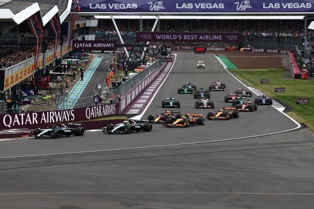 F1 British Grand Prix 2024 Start of the Formula 1 British Grand Prix at Silverstone Circuit in Northampton, Great Britain on July 7, 2024. Northampton United Kingdom  Copyright: xJakubxPorzyckix originalFilename:porzycki-f1britis240707_npRKC.jpg