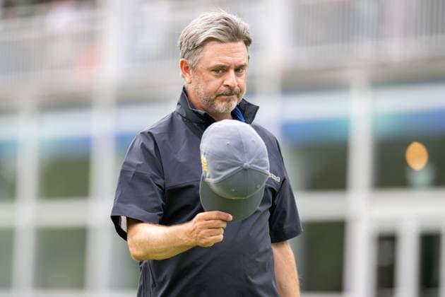 Mikke Korhonen ungluecklich ueber den Schlag, BMW International Open 2024, Golf, 07.07.2024 Muenchen Bayern Deutschland
