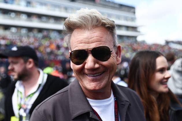 Sport Bilder des Tages F1 British Grand Prix 2024 Gordon Ramsay ahead of the Formula 1 British Grand Prix at Silverstone Circuit in Northampton, Great Britain on July 7, 2024. Northampton United Kingdom  Copyright: xJakubxPorzyckix originalFilename:porzycki-f1britis240707_npEVw.jpg